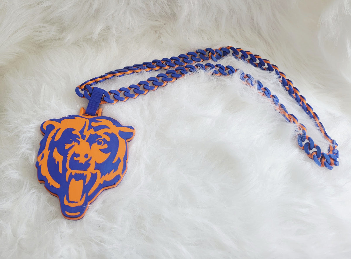 Bears cuban link hype chain