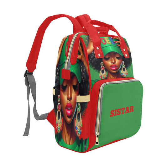 Red OES backpack