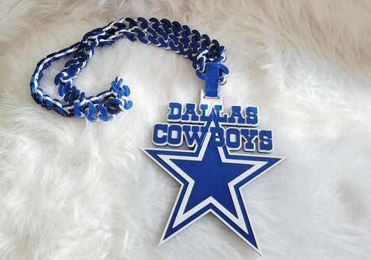 Cowboys cuban link hype chain